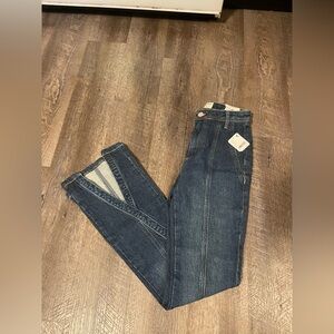 NWT Free People CRVY Mona high rise flare jeans